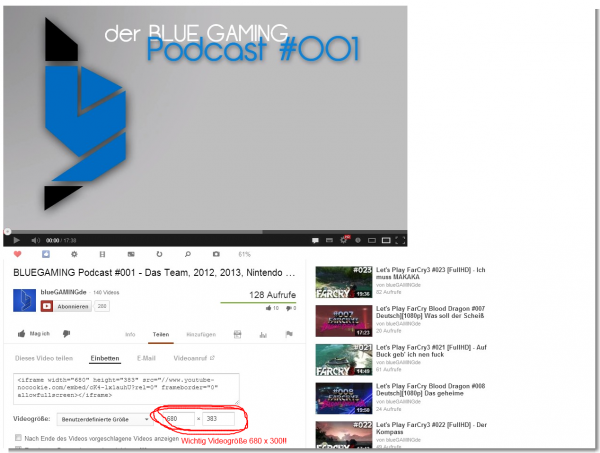 BLUEGAMING Podcast #001 - Das Team, 2012, 2013, Nintendo Direct - YouTube
