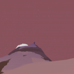 Ein Berg in Proteus