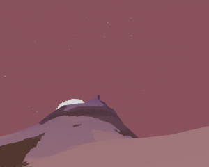 Ein Berg in Proteus